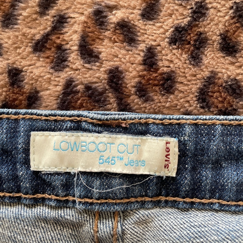 Women’s Levi’s 545 Lowboot cut jeans